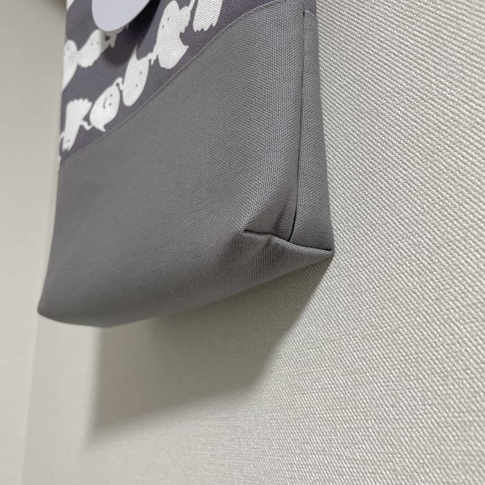 可愛いおばけ柄の上履き入れ